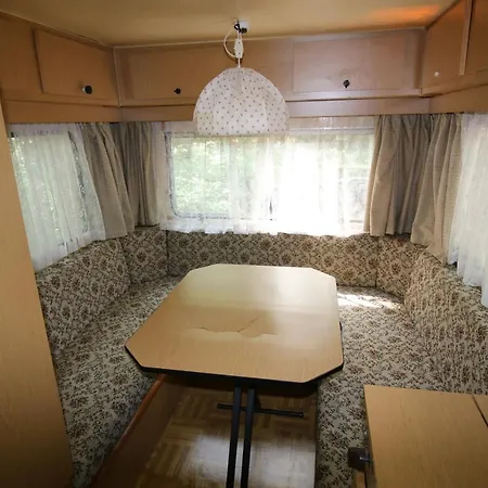 Ddr Kult Wohnwagen Direkt Am Campingplatz Kreptitz